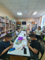 «Творческий переполох» в библиотеке!  