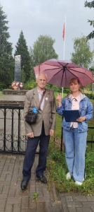 Литературно-краеведческая велопрогулка "Во имя мира на земле"