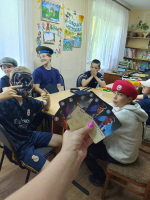 «День настольных игр» на дворовой площадке